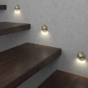 Бронзовый круглый светильник для лестницы Integrator Ladder Light IT-034 Bronze